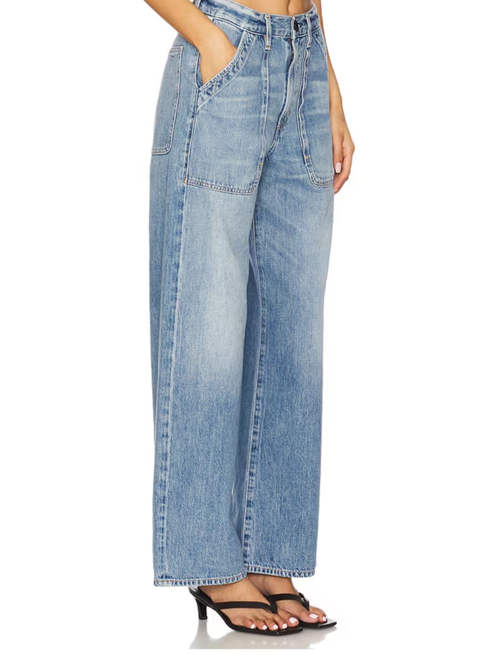 Citizen’s of Humanity Cargo Jeans in Zenith color - Picture 2 of 9